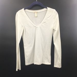 Ambiance 95% Cotton Long Sleeve Cream Jersey